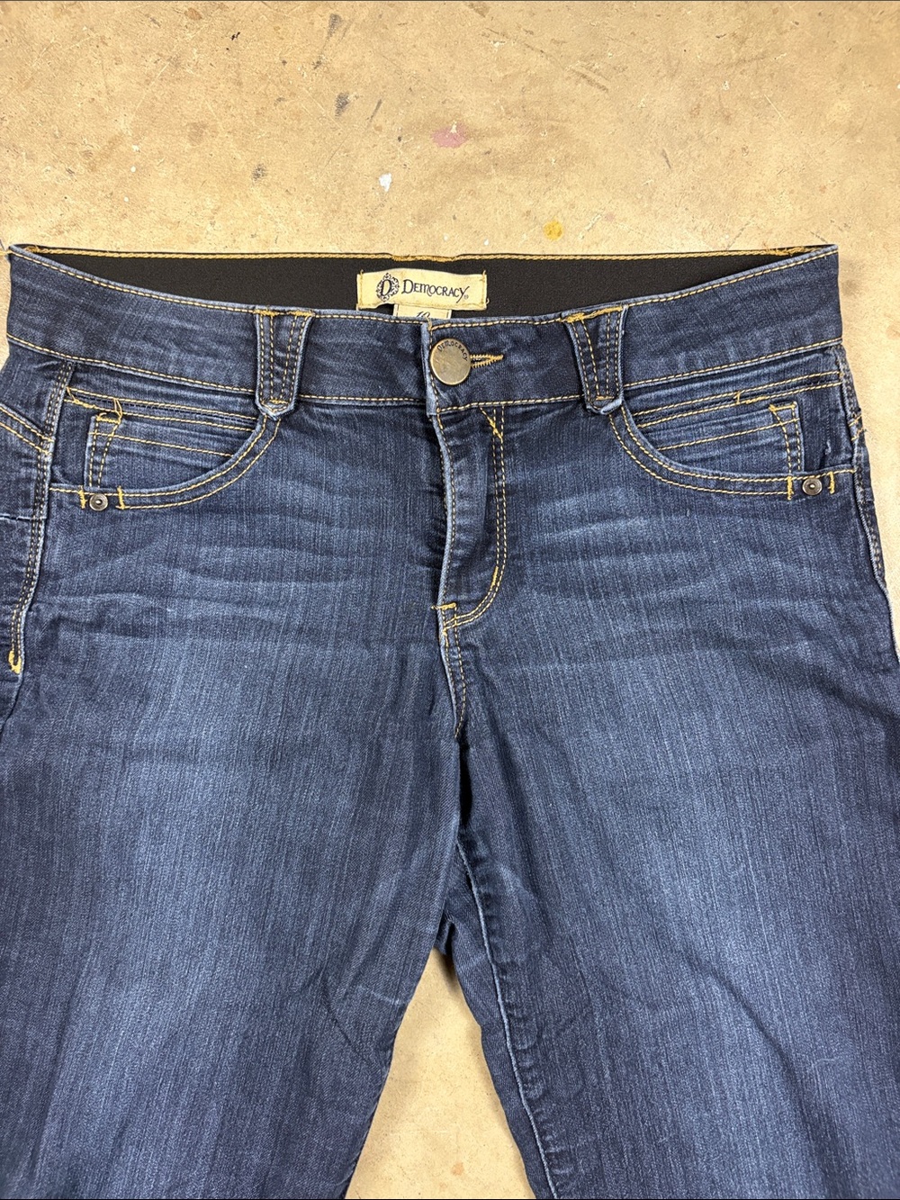 Size 10 Democracy Women's Dark Blue Skinny Jeans